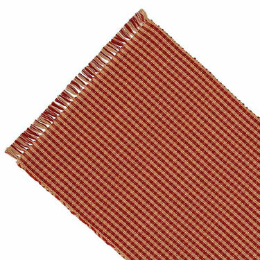 Barn Red Oat Newbury Gingham Placemat Set Of Six PM670017 - The Fox Decor